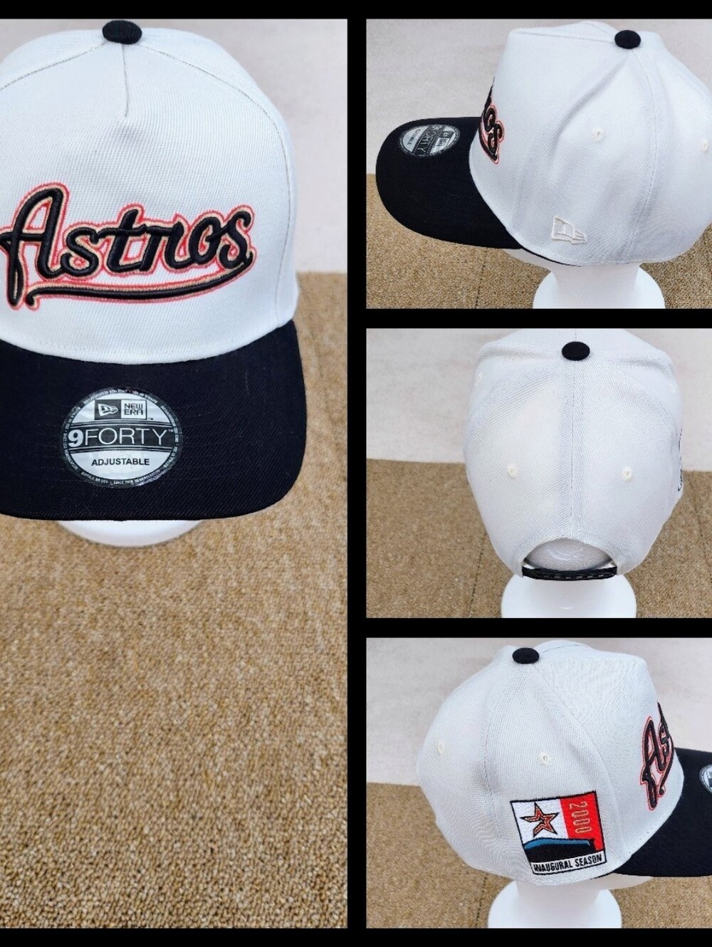 HOUSTON ASTROS MLB BASEBALL SNAPBACK HAT.